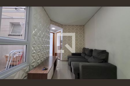 Sala de apartamento à venda com 2 quartos, 49m² em Jardim Utinga, Santo André