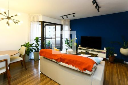 Sala de apartamento à venda com 3 quartos, 100m² em Vila Andrade, São Paulo