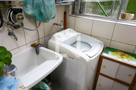 Área de Serviço de apartamento para alugar com 2 quartos, 52m² em Vila Andrade, São Paulo