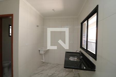 Cozinha de apartamento para alugar com 1 quarto, 27m² em Vila Formosa, São Paulo