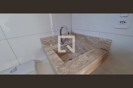 Banheiro da Suíte de apartamento à venda com 3 quartos, 95m² em Paraíso, Santo André