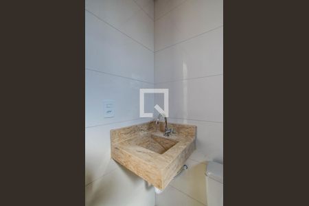 Banheiro da Suíte de apartamento à venda com 3 quartos, 95m² em Paraíso, Santo André