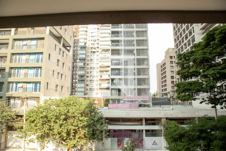 Vista da Sacada de apartamento à venda com 1 quarto, 27m² em Campo Belo, São Paulo