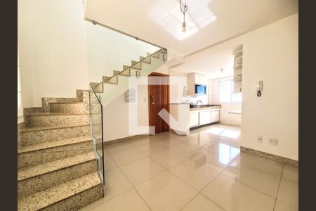 Sala/Cozinha de apartamento à venda com 4 quartos, 150m² em Planalto, Belo Horizonte