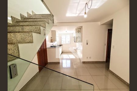 Sala/Cozinha de apartamento à venda com 4 quartos, 150m² em Planalto, Belo Horizonte