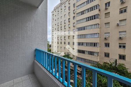 Varanda de apartamento para alugar com 1 quarto, 71m² em Centro, Guarujá
