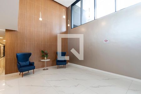 Hall de Entrada de kitnet/studio à venda com 1 quarto, 23m² em Santo Amaro, São Paulo