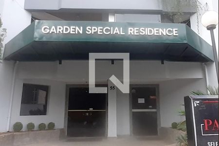 Entrada do edifício de apartamento à venda com 1 quarto, 40m² em Jardins, São Paulo
