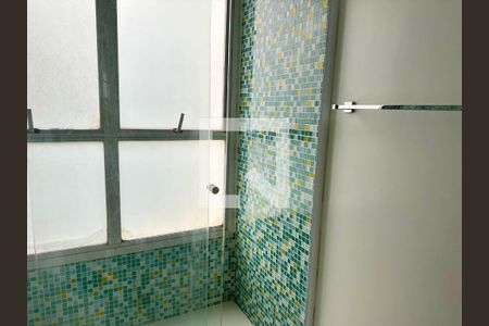 Banheiro da Suíte de apartamento à venda com 1 quarto, 58m² em Vila Helena, São Paulo