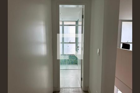 Banheiro da Suíte de apartamento à venda com 1 quarto, 58m² em Vila Helena, São Paulo