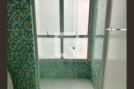 Banheiro da Suíte de apartamento à venda com 1 quarto, 58m² em Vila Helena, São Paulo