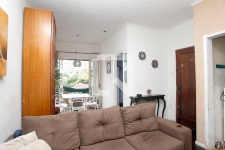 Sala de apartamento à venda com 3 quartos, 87m² em Petrópolis, Porto Alegre