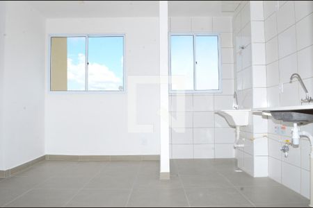 Sala/Cozinha de apartamento para alugar com 2 quartos, 41m² em São Gabriel, Belo Horizonte