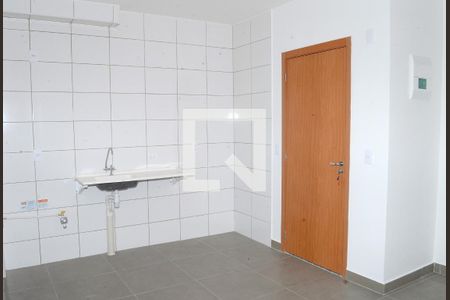 Sala/Cozinha de apartamento para alugar com 2 quartos, 41m² em São Gabriel, Belo Horizonte