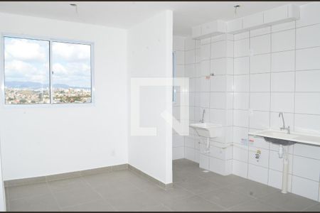Sala/Cozinha de apartamento para alugar com 2 quartos, 41m² em São Gabriel, Belo Horizonte