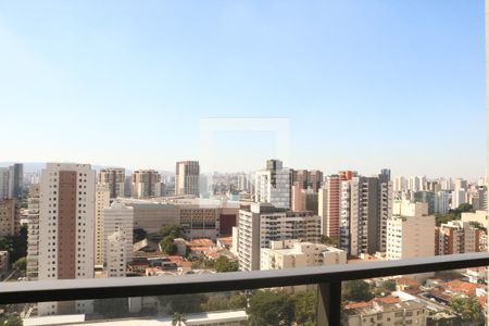 Varanda de kitnet/studio para alugar com 1 quarto, 30m² em Pompeia, São Paulo