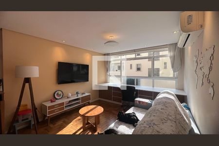 Sala  de apartamento à venda com 2 quartos, 80m² em Pinheiros, São Paulo