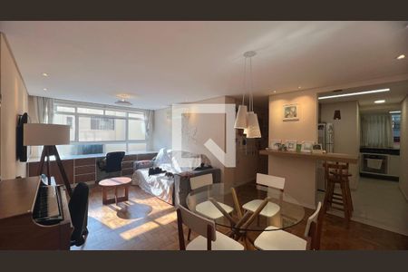 Sala  de apartamento à venda com 2 quartos, 80m² em Pinheiros, São Paulo