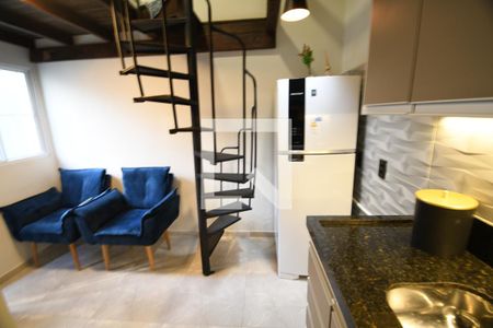 Cozinha de casa para alugar com 1 quarto, 25m² em Centro, Campinas
