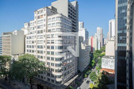 Vista do Quarto de apartamento à venda com 1 quarto, 44m² em Bela Vista, São Paulo