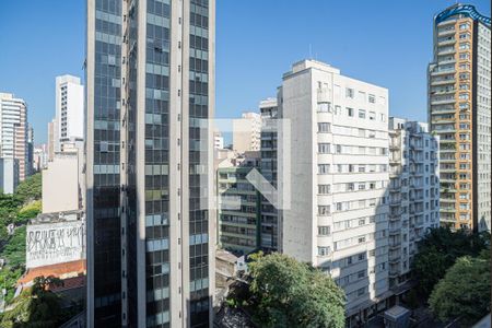 Vista do Quarto de apartamento à venda com 1 quarto, 44m² em Bela Vista, São Paulo