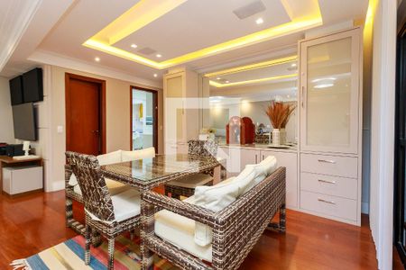 Sala de apartamento à venda com 3 quartos, 131m² em Brooklin, São Paulo