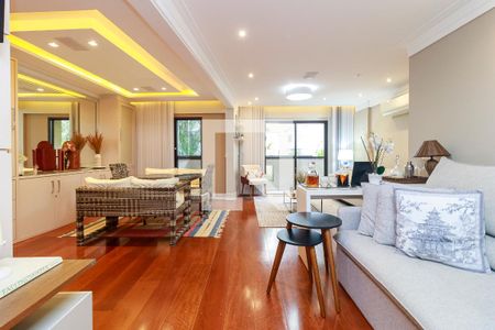 Sala de apartamento à venda com 3 quartos, 131m² em Brooklin, São Paulo