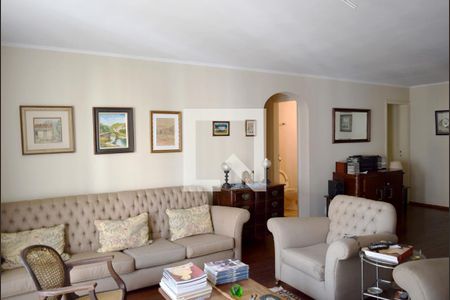 Sala de estar de apartamento à venda com 3 quartos, 168m² em Jardim Paulista, São Paulo