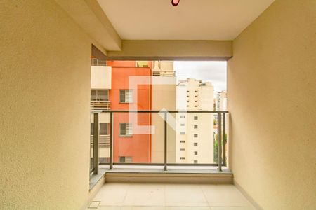 Varanda da Sala/Cozinha de apartamento para alugar com 2 quartos, 64m² em Vila Monte Alegre, São Paulo