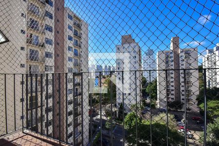 Varanda da Sala de apartamento para alugar com 2 quartos, 52m² em Jardim Maria Duarte, São Paulo