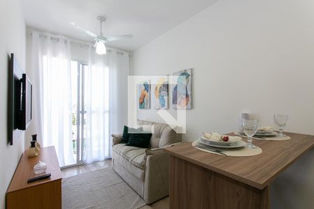 Sala de apartamento para alugar com 1 quarto, 2745000m² em Tatuapé, São Paulo