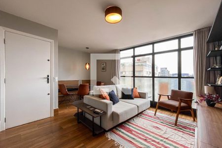 Sala de apartamento à venda com 2 quartos, 83m² em Vila Mariana, São Paulo