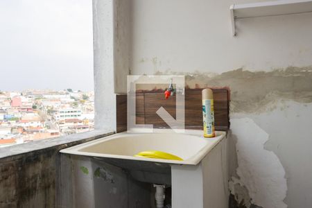 Área de Serviço de casa para alugar com 1 quarto, 50m² em Jardim Freitas Junior, Taboão da Serra
