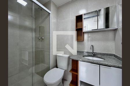 Banheiro de apartamento para alugar com 2 quartos, 36m² em Jardim Caravelas, São Paulo