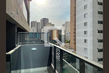 varanda de apartamento à venda com 1 quarto, 38m² em Itaim Bibi, São Paulo