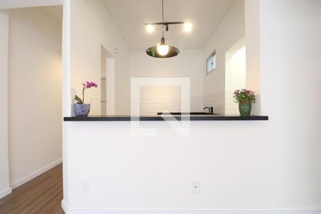 Apartamento à venda com 53m², 1 quarto e sem vagaDetalhe da cozinha e área de serviço