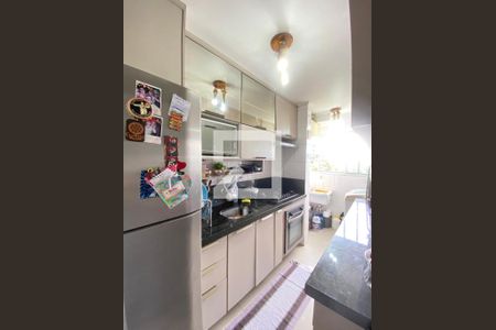 Cozinha de apartamento à venda com 2 quartos, 54m² em Jardim Vila Galvao, Guarulhos