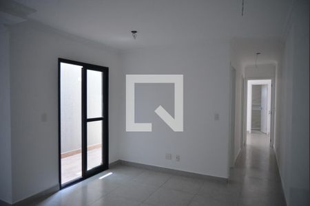 Sala de apartamento à venda com 2 quartos, 65m² em Vila Guarani, Santo André