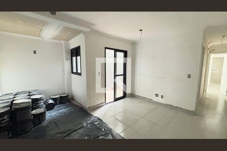 Sala de apartamento à venda com 2 quartos, 65m² em Vila Guarani, Santo André