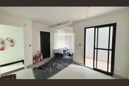 Sala de apartamento à venda com 2 quartos, 65m² em Vila Guarani, Santo André