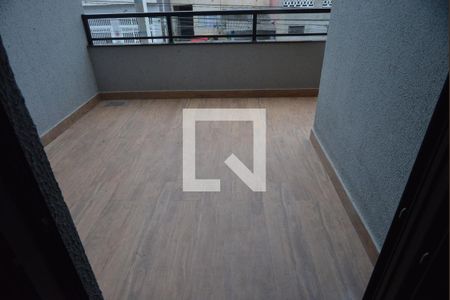 Sacada Suíte de apartamento à venda com 2 quartos, 65m² em Vila Guarani, Santo André