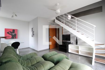 Sala de apartamento para alugar com 2 quartos, 70m² em Moema, São Paulo