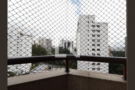 Varanda da suíte de apartamento à venda com 4 quartos, 230m² em Morumbi, São Paulo