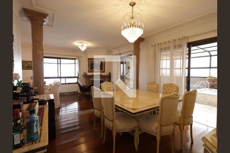 Sala de Jantar de apartamento à venda com 4 quartos, 230m² em Morumbi, São Paulo