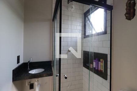 Banheiro da Suíte de apartamento à venda com 2 quartos, 105m² em Parque Sao Vicente, Santo André
