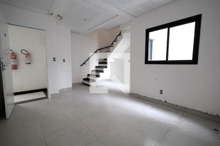 Sala/Cozinha de apartamento à venda com 2 quartos, 94m² em Vila Guarani, Santo André