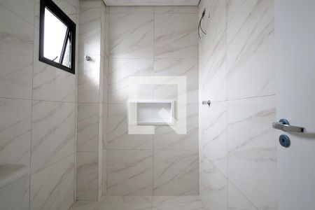 Banheiro Suíte de apartamento à venda com 2 quartos, 94m² em Vila Guarani, Santo André