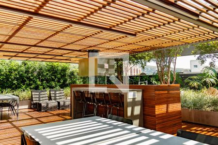 Área comum - Churrasqueira de kitnet/studio à venda com 1 quarto, 35m² em Teresópolis, Porto Alegre