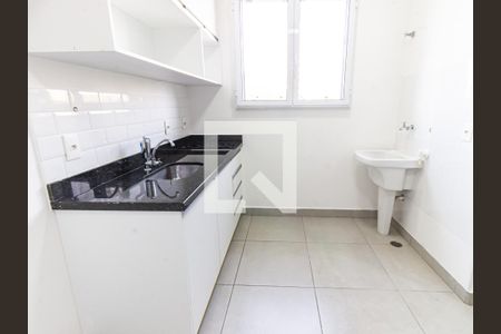 Cozinha de apartamento para alugar com 1 quarto, 19m² em Vila Regente Feijó, São Paulo