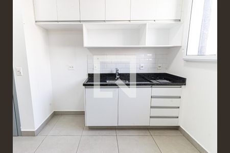 Cozinha de apartamento para alugar com 1 quarto, 19m² em Vila Regente Feijó, São Paulo